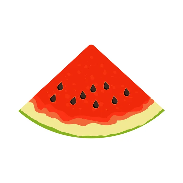 Dilim karpuz simgesinin