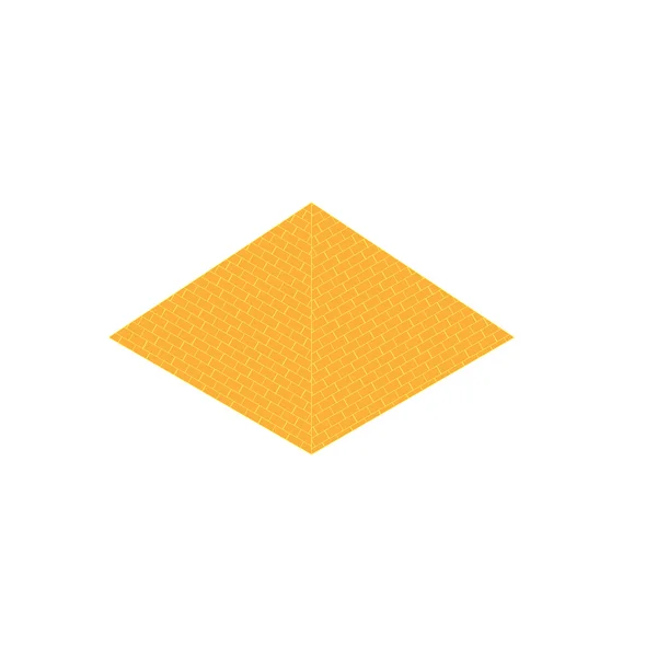 izometrik Mısır piramit