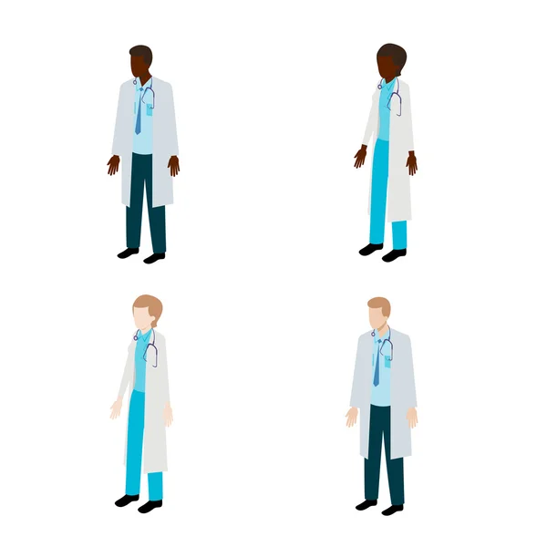 İzometrik doktor karakter kümesi