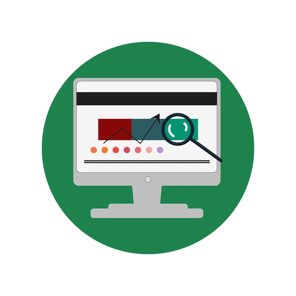 Vektör Office bilgisayar kutsal kişilerin resmi