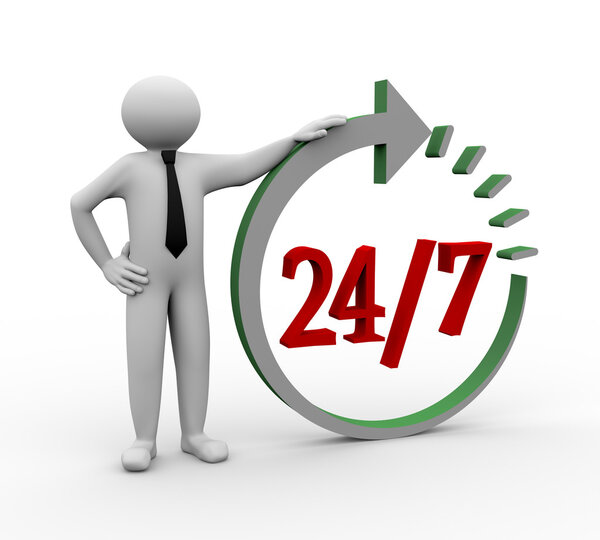 Поддержка 3d бизнеса круглосуточно
