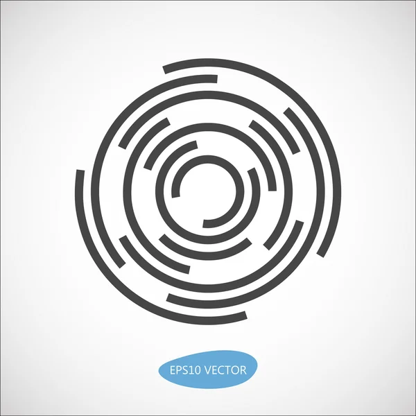 Soyut vektör iş logo öğesi — Stok Vektör