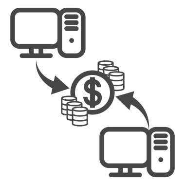 Para toplama simgesi