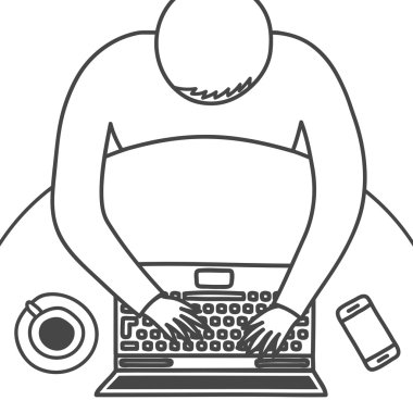 Modern çalışma alanı tasarım