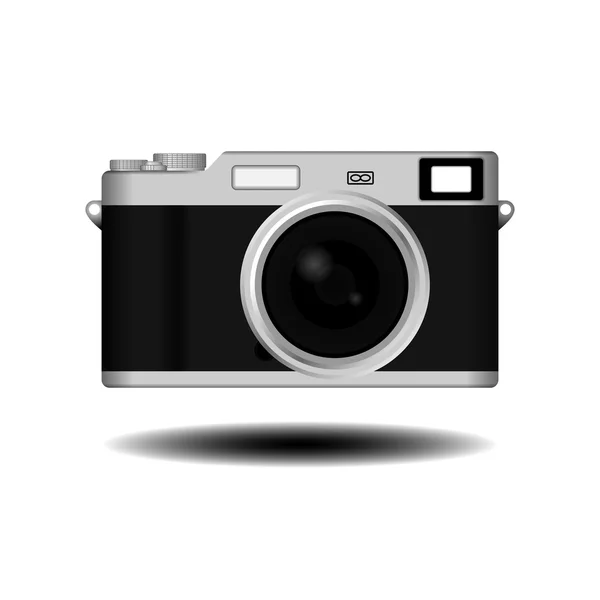 Caméra vintage rétro — Image vectorielle