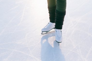 insanlar, kış spor ve eğlence kavramı.