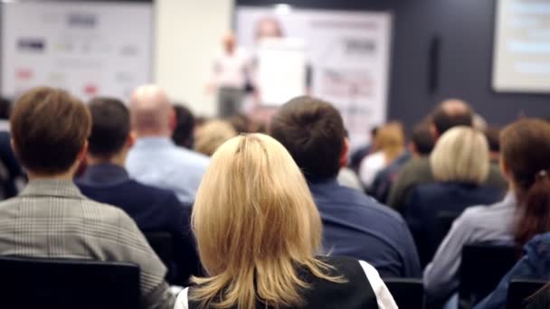 Séminaire des gens d'affaires Conférence Réunion Bureau Formation Concept — Video