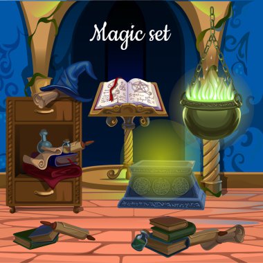 Magic için odasında karışıklık