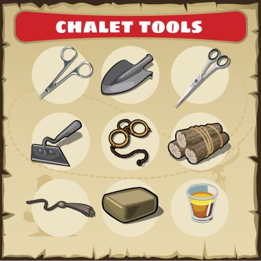 Vahşi Batı Icons set araçları
