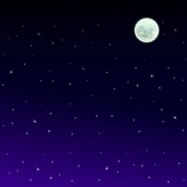 Vector sterrenhemel nacht achtergrond — Stockvector