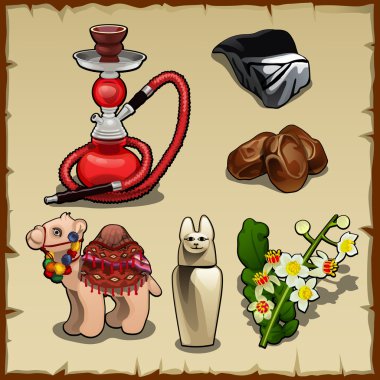 Oryantal öğeleri ve aksesuarları