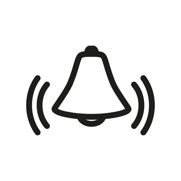 Ringing bell icon — 스톡 벡터