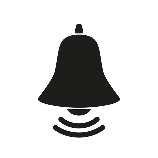 Dzwon ikona dzwonka — Wektor stockowy