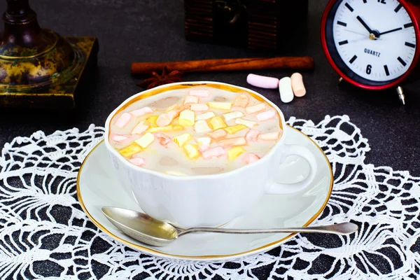 Kakaót a Marshmallows édes ételek — Stock Fotó