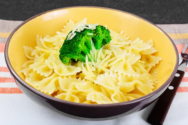 Pasta y Brócoli Dieta Alimentos — Foto de Stock