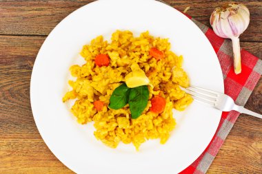 Sağlıklı gıda: Pilav et ve pilav ile