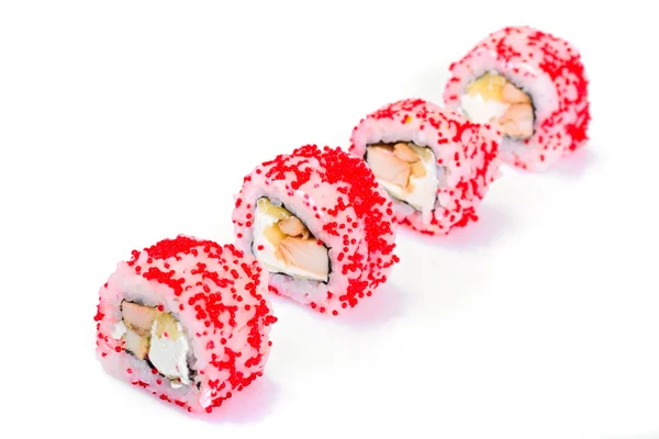 Sushi Florida isolado em fundo branco . — Fotografia de Stock