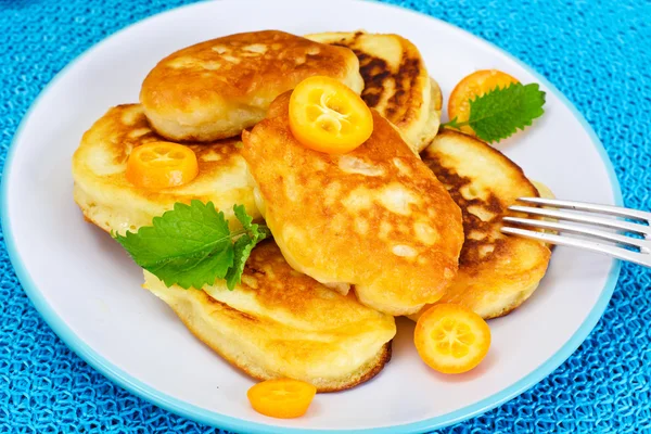 Crêpes aux kumquats et canneberges — Photo