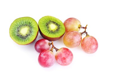 Marul, elma ve üzüm salatası