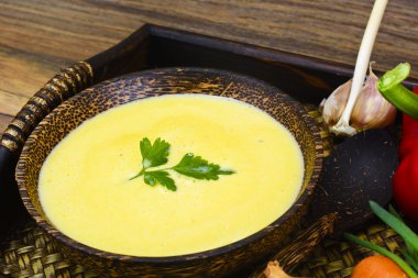 Kabak patates püresi krem çorba