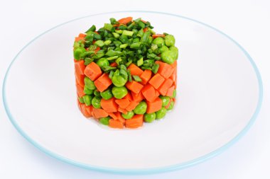 Sulu sebze güveç. Kırmızı biber, köfte ve patates gibiydik. Diyet gıda