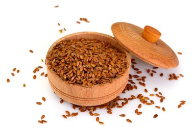 Sağlıklı ve diyet gıda: chia tohum göl kenarında