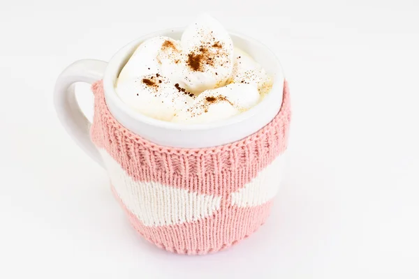 Gran taza de café con crema — Foto de Stock