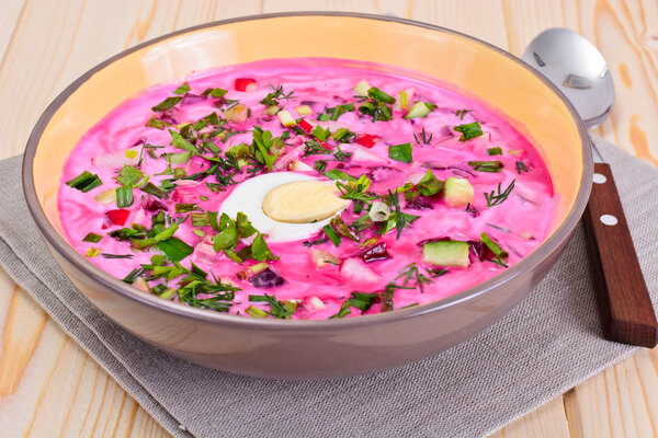 Cold Beet Soup Friedge