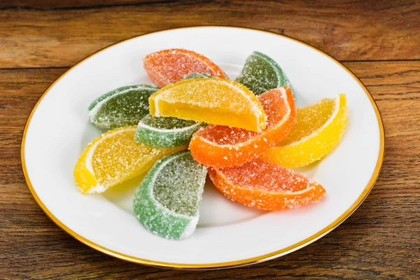Marmalade Orange Slices — Stock Photo, Image