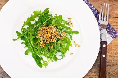 Roka Salatası ve çavdar fidan