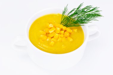 Mısır püresi patates çorbası