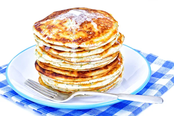 Pancakes savoureux pile — Photo