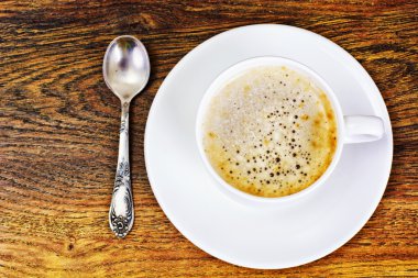 Kahve Retro Vintage tarzı