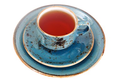 Kırmızı çay güzel Kupası