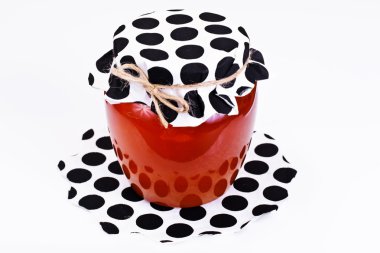 Cam Kavanoz krem bal arısı ile