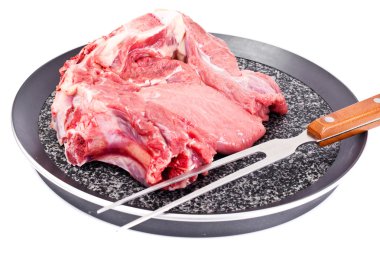 Parça taze çiğ Dana eti, Dana eti