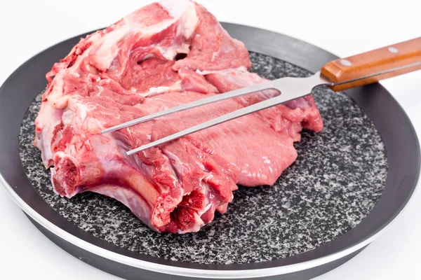 Parça taze çiğ Dana eti, Dana eti