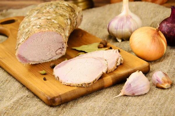Cold Boiled Pork with Spice — Stock Photo, Image