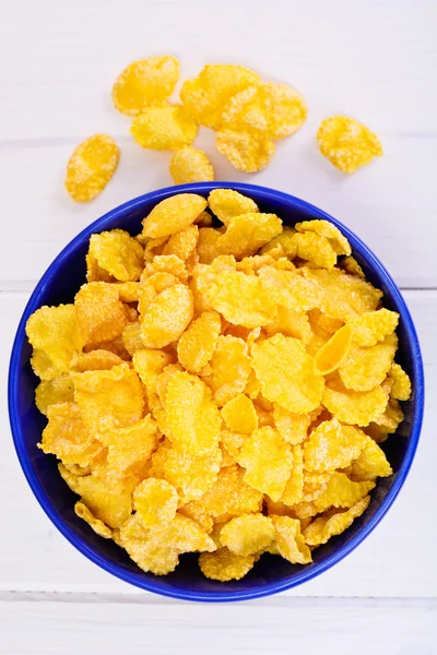 Cornflakes. Healthy Breakfast — Stock Photo, Image