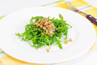 Roka Salatası ve çavdar fidan