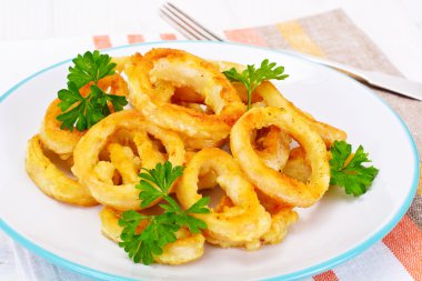 Kalamar tava, ızgara halkaları