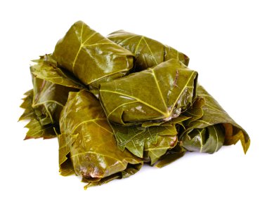 Dan ile bir kıyılmış yaprak dolma