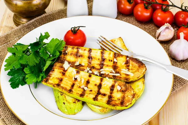 Courgettes courgette Grill — Stockfoto
