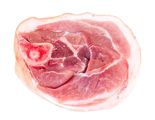 Un morceau de porc cru frais, viande — Photo