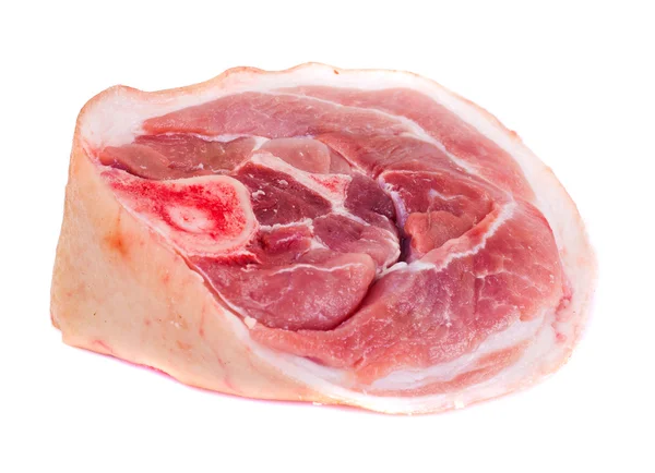 Un pezzo di maiale crudo fresco, carne — Foto Stock