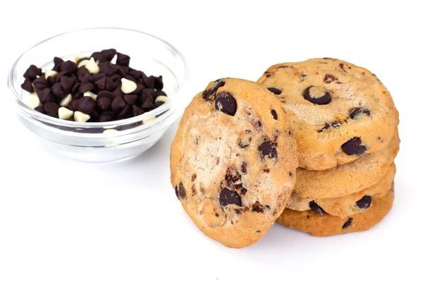 Cookies avec gouttes de chocolat — Photo