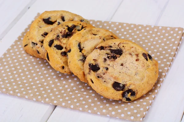 Cookies avec gouttes de chocolat — Photo