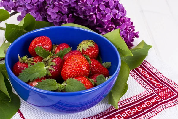 Strawberry manis yang lezat — Stok Foto