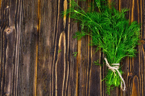 Fresh Juicy Dill Isolado em fundo branco — Fotografia de Stock