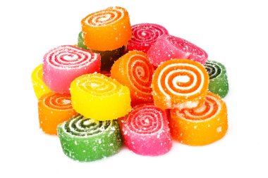 Tatlı meyve jöle şekerlenmiş